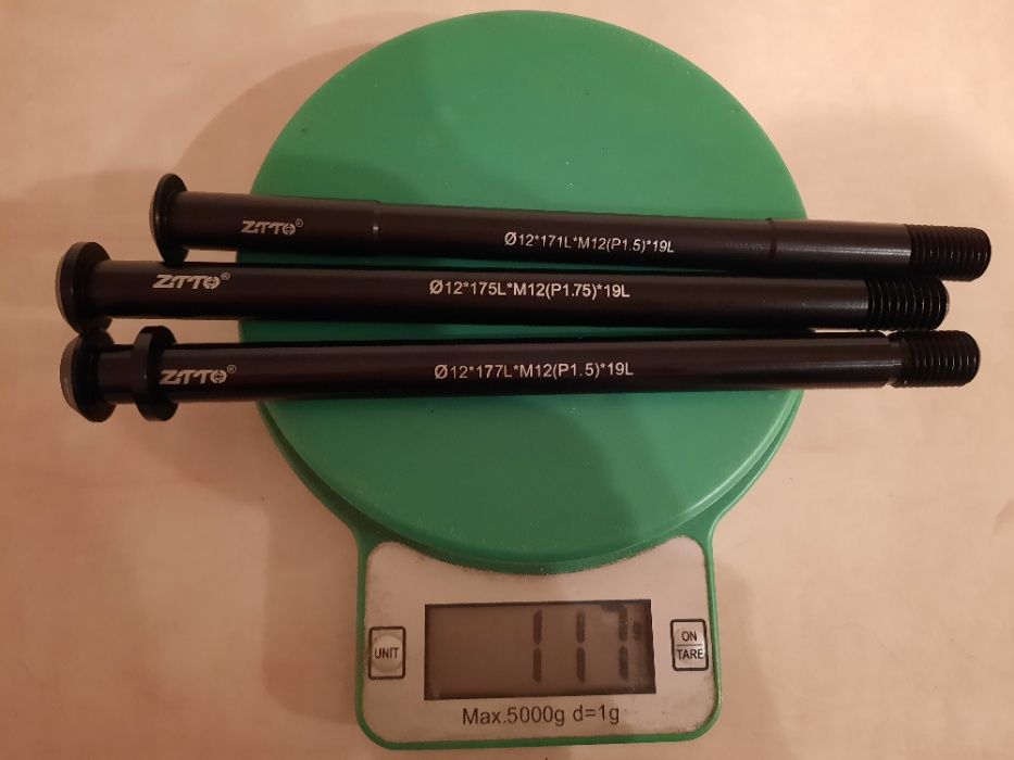 Ax cadru 12x142 12x148 boost 38grame bolt on pitch 1.0 1.5 1.75