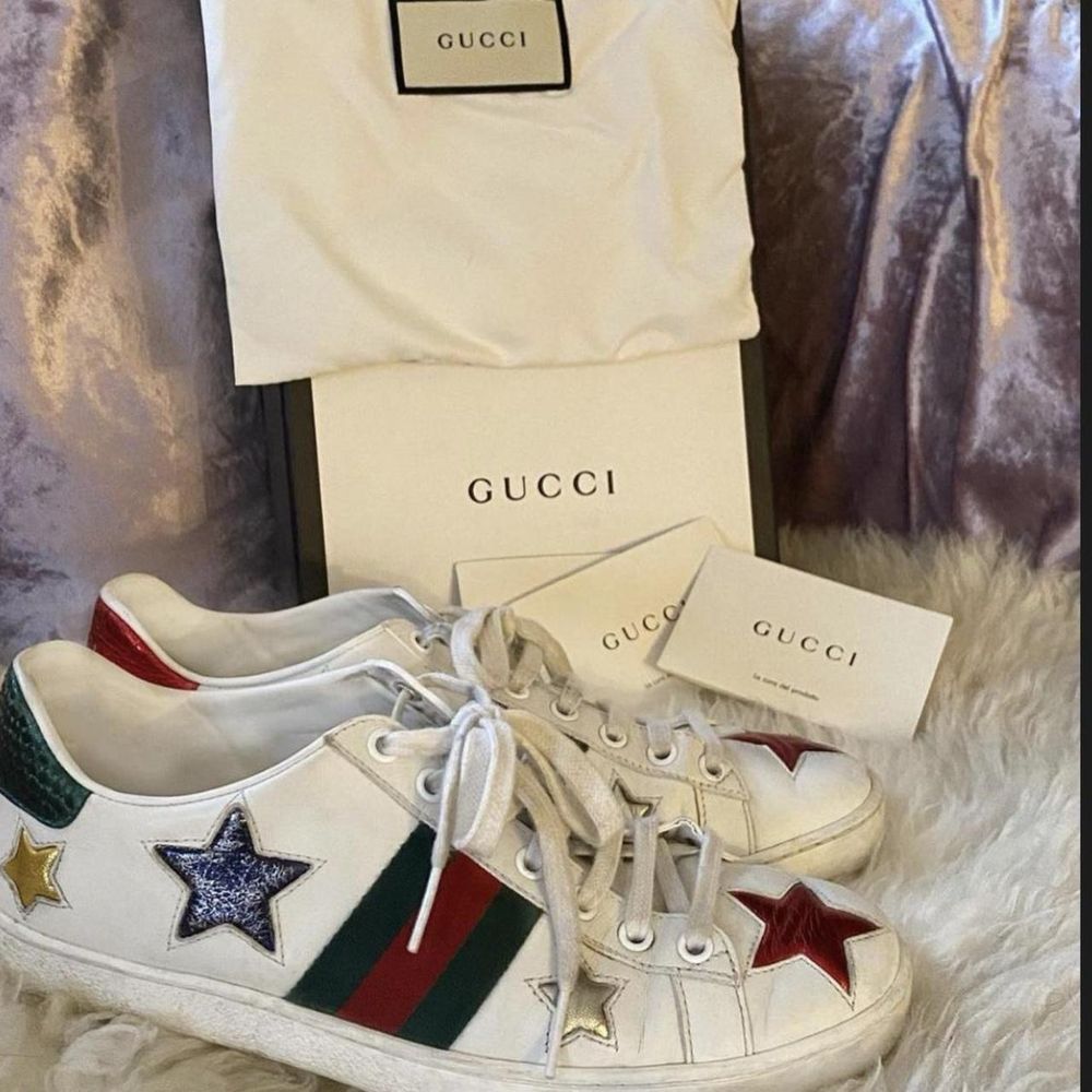 Gucci Ace Star Sneakers 38