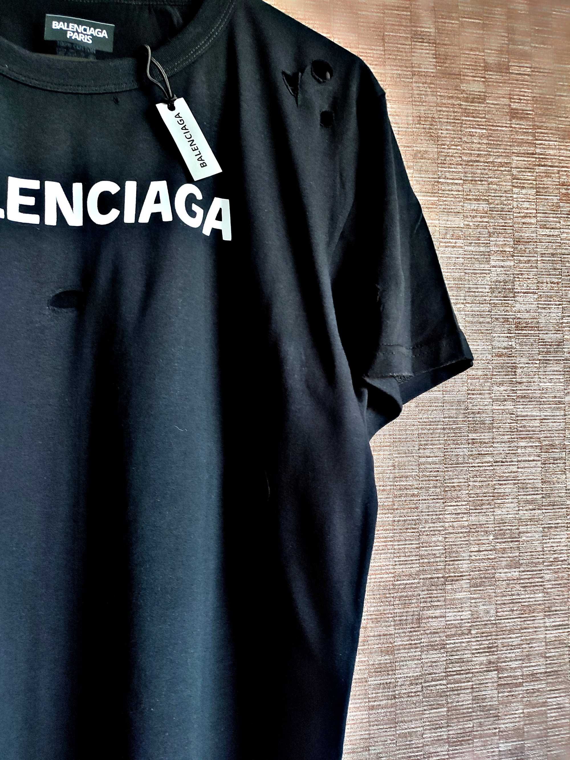 Тениска Balenciaga мъжка , тениски първо качество маркови ,balenciaga