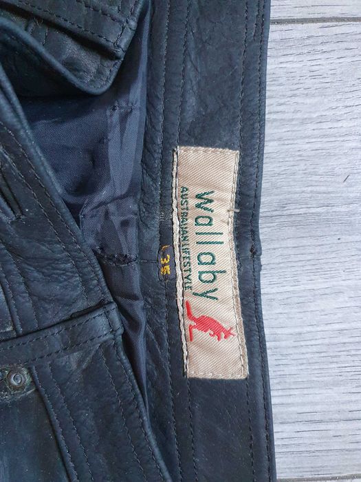 Pantaloni de piele WALLABY - Marimea 35 (Talie 90 cm)