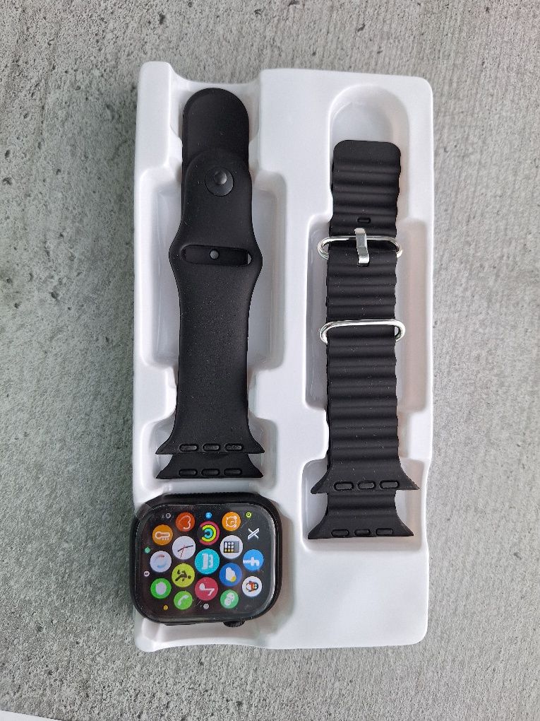 Смарт часовник C900 ProMax+ПОДАРЪК  LED часовник