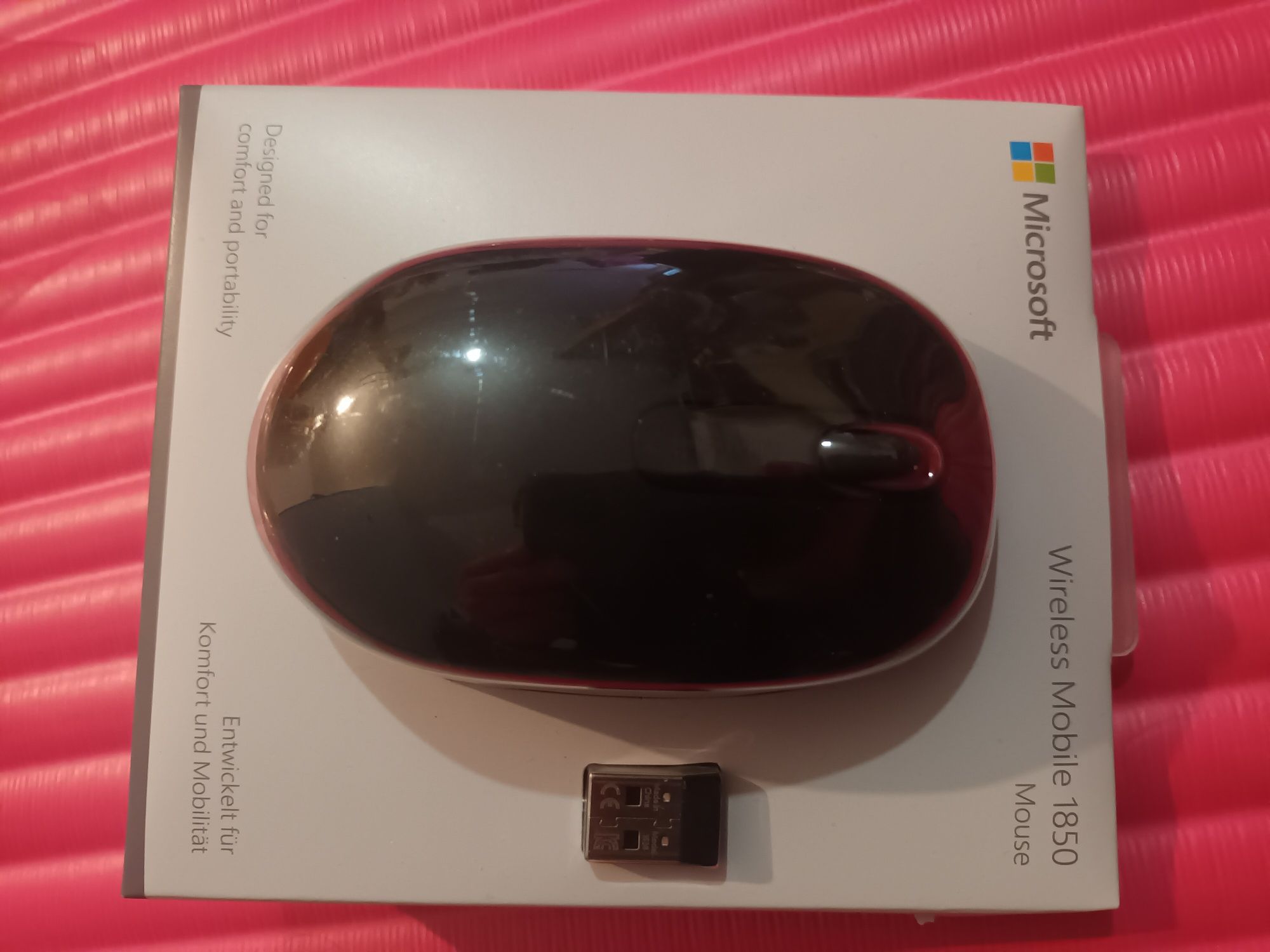 Mouse wireless microsoft 1850