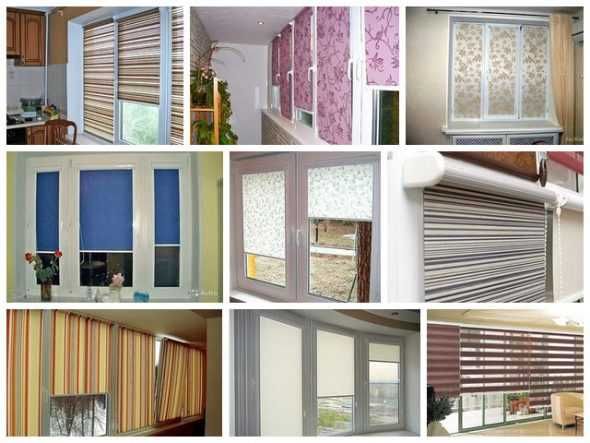 ЖАЛЮЗИ Ролл-шторы, день-ночь в коробе, блэкаут, двойные жалюзи ДУЭТ