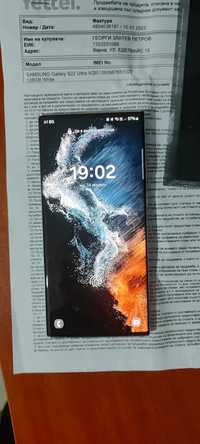 Samsung  S22 Ultra  128GB  Бял самсунг с 22 128гб