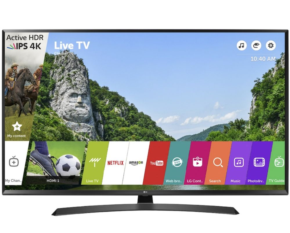 Телевизор LED Smart LG, 43" (108 cм), 43UJ635V, 4K Ultra HD