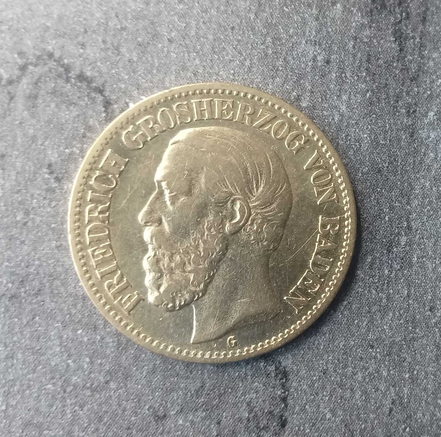 10 марки, Фридрих, Баден