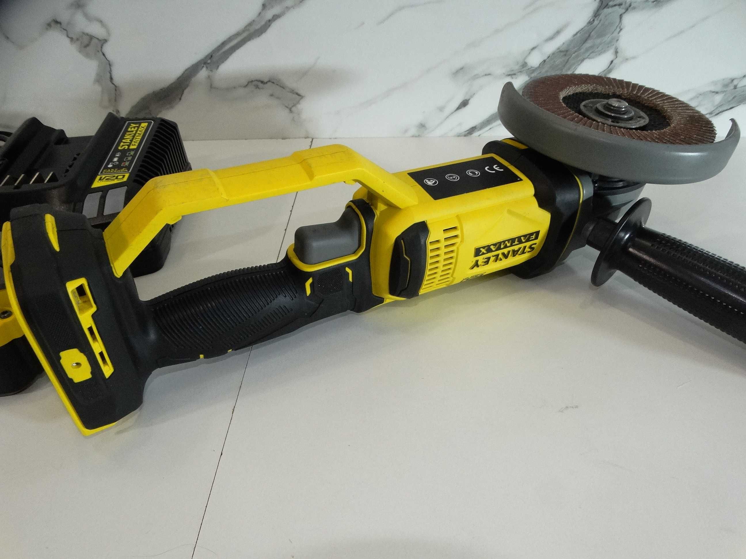 Stanley Fatmax SFMCG 400 / 2 x 6.0 Ah - Ъглошлайф