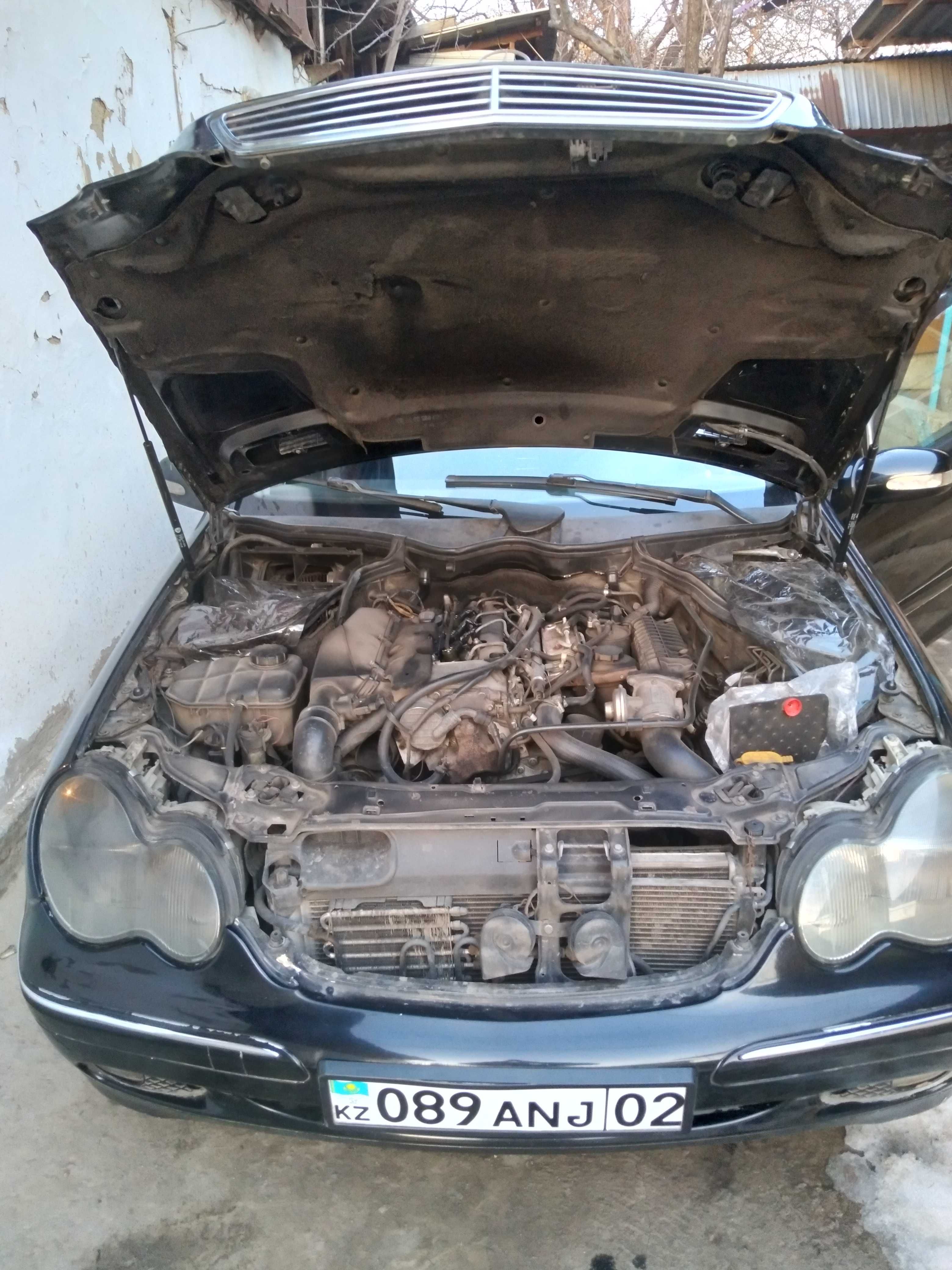 Mercedes c200 w203 om611 cdi 2002 г.в.