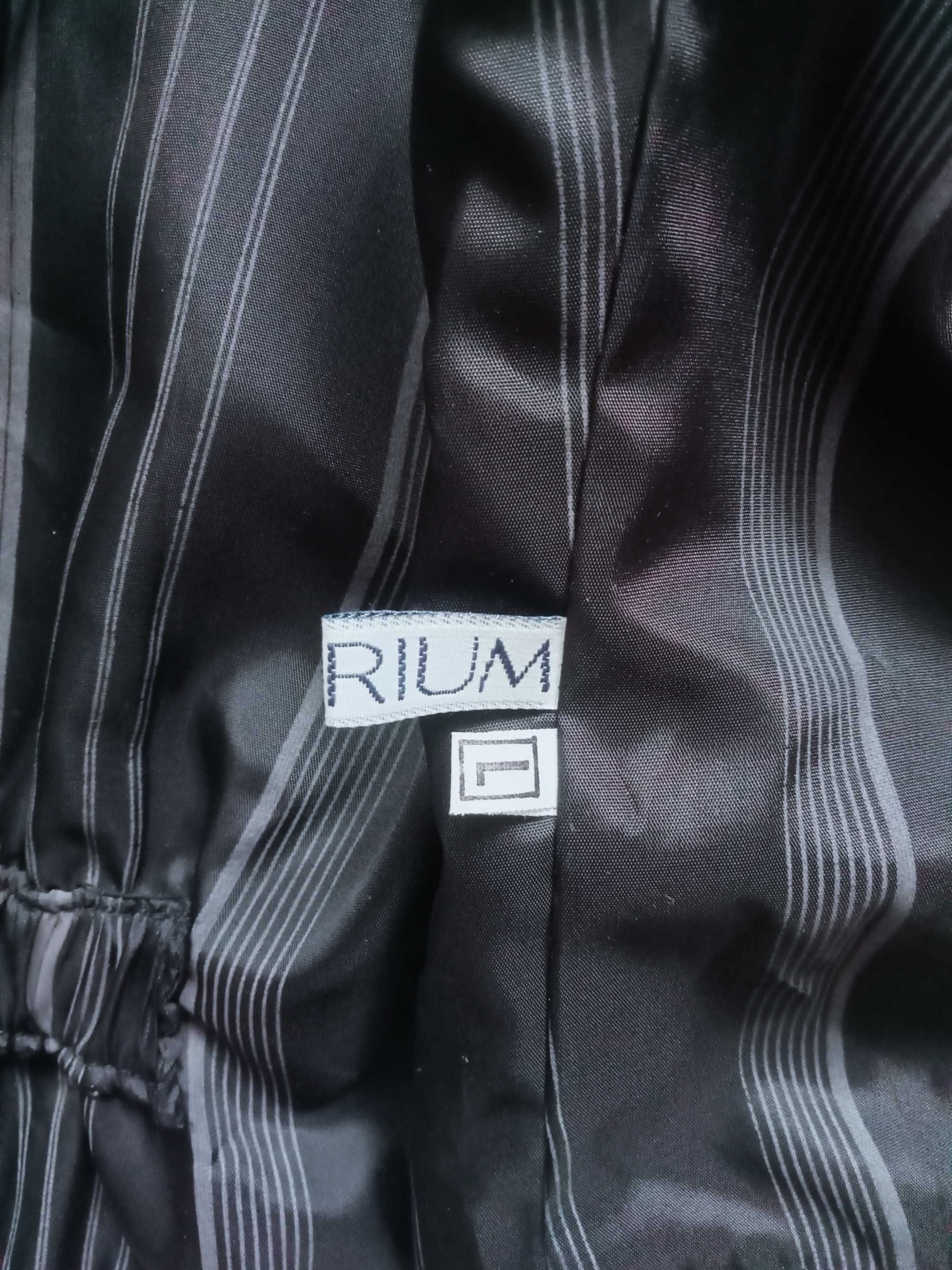 Vestă din piele neagră pt femei, Mărime L