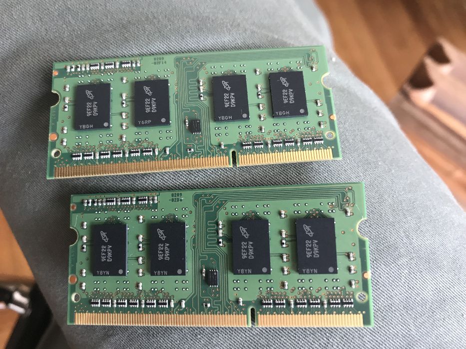 RAM - 2 x 2 Gb - DDR3 - 1066