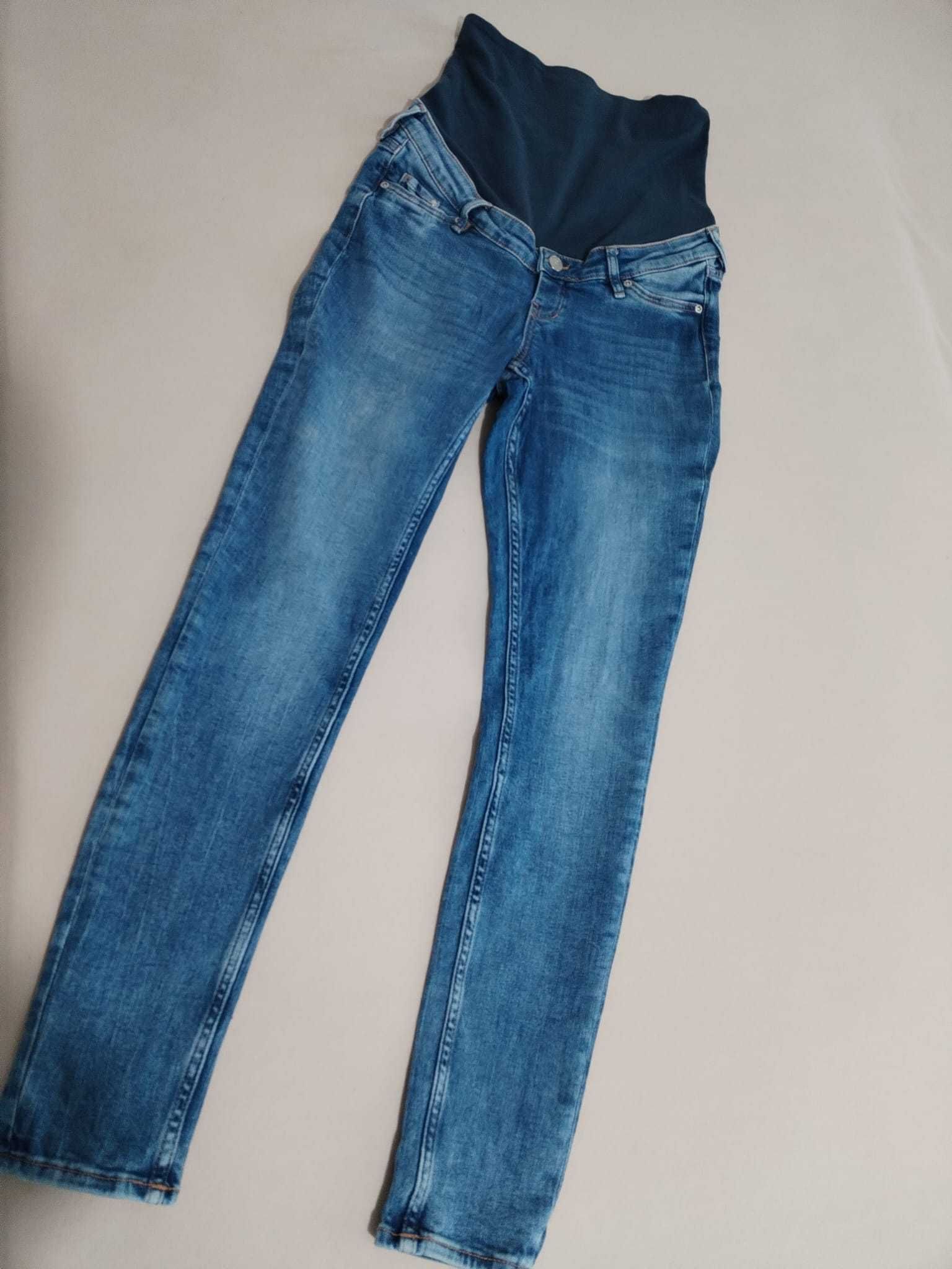 Blugi pentru gravide H&M Mama skinny high rib, Marimea S