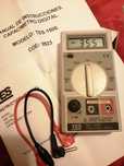Multimetru Digital TES 1500 Made in Taiwan NOU
