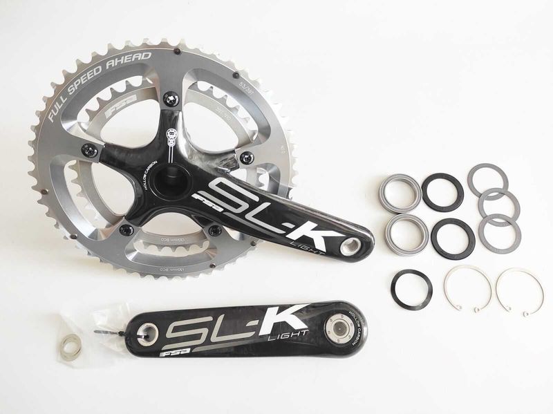 Курбели шосейни FSA SLK Light Carbon 10/11ск. 39/53T 170mm BB30
