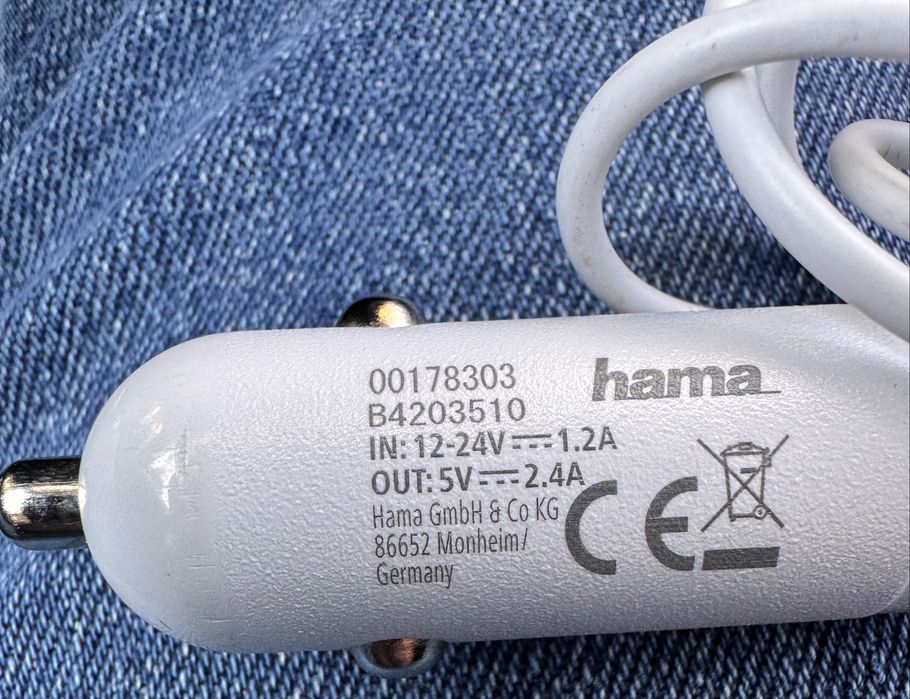 Incarcator auto HAMA / Lightning /Iphone