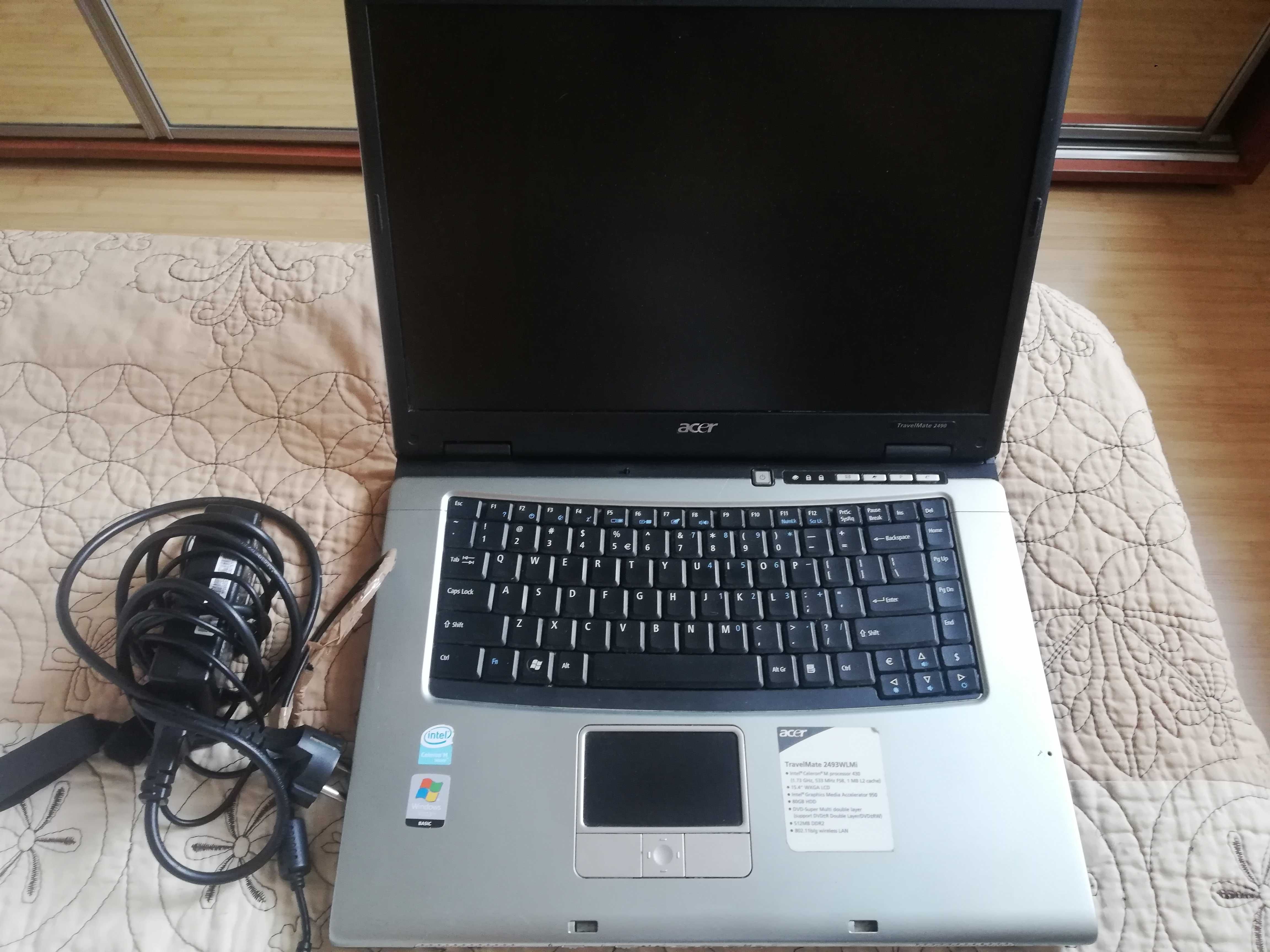 Laptop ACER Travelmate 2490