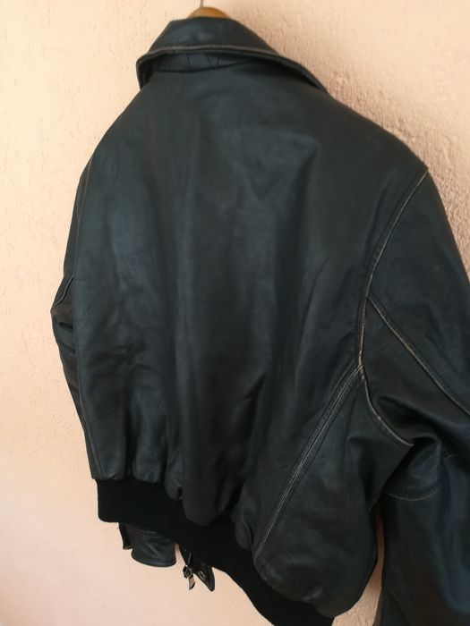 Geaca piele Zara Man Xl bărbați