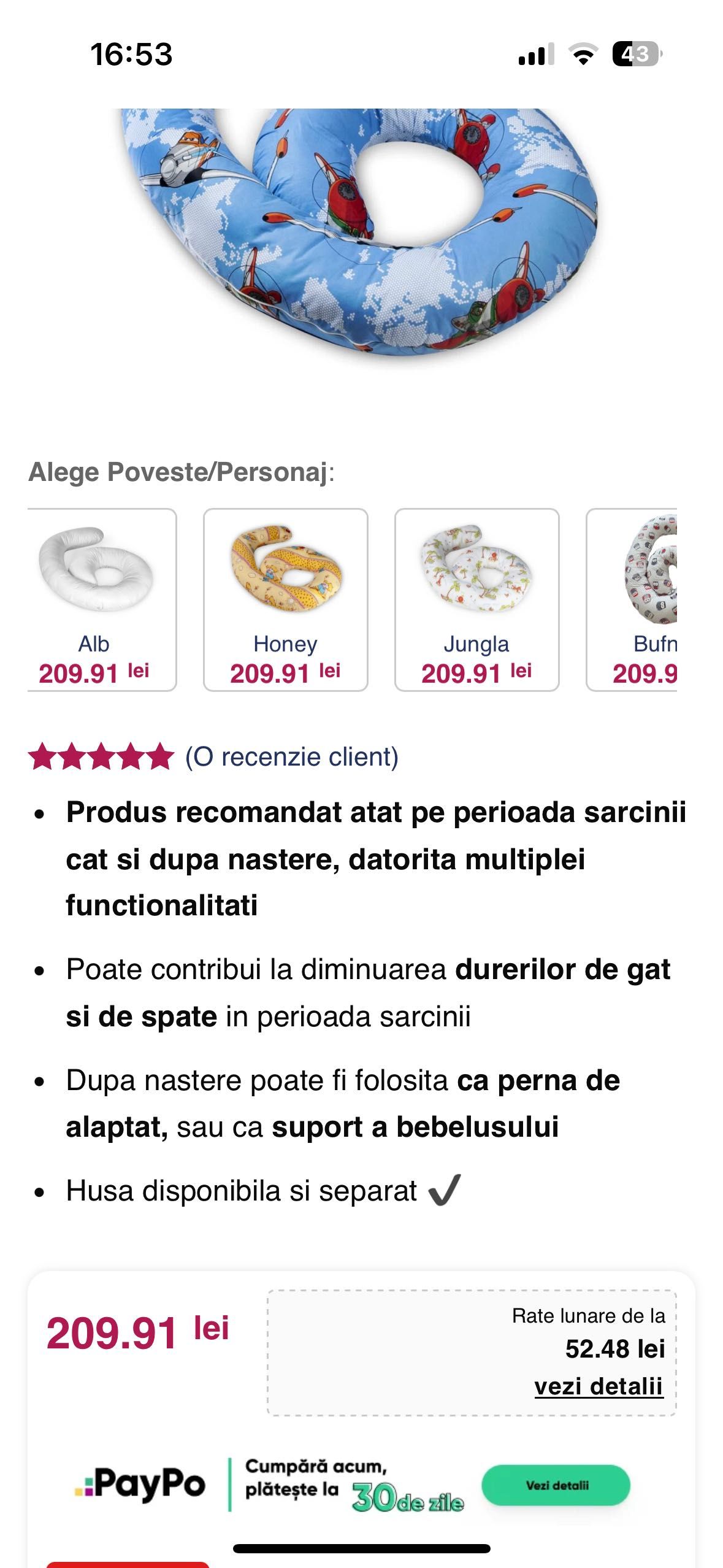 Pernă gravide și alăptare