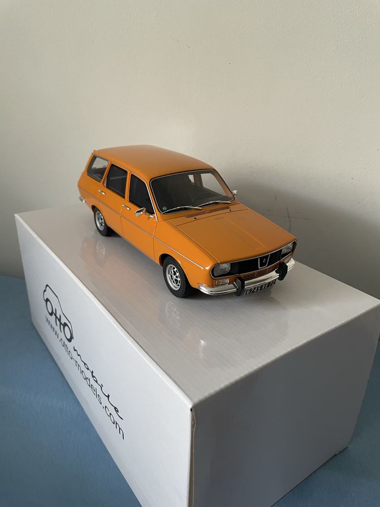 Renault 12 Break - Orange (1975) Otto-Models 1/18