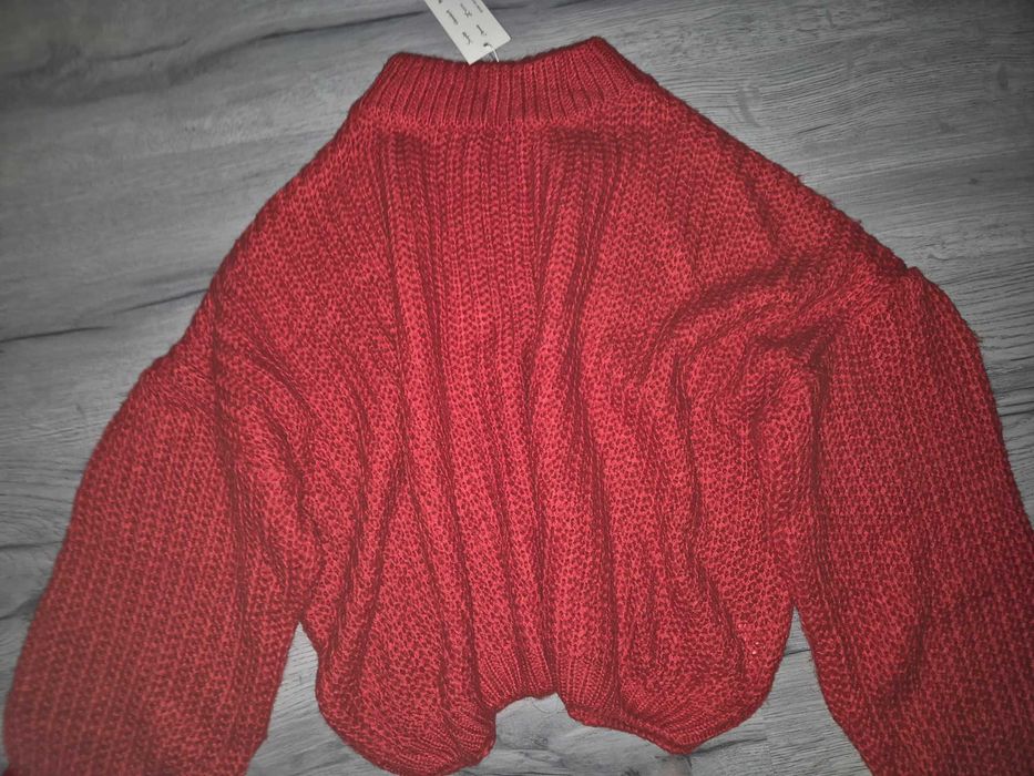 Pulover dama S oversized nou