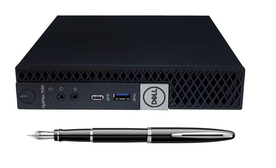 Dell OptiPlex 7060 Mini PC i3-8100t 8-32GB 128-1TB Win10Pro 3 ani gar
