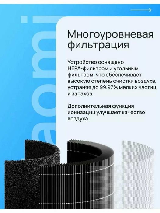 Очиститель воздуха Xiaomi Mijia Smart Air Purifier 4 Lite
