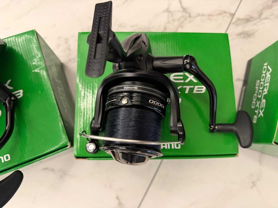 Vând 3 Mulinete Shimano Aerlex XTB 10000 SPOD