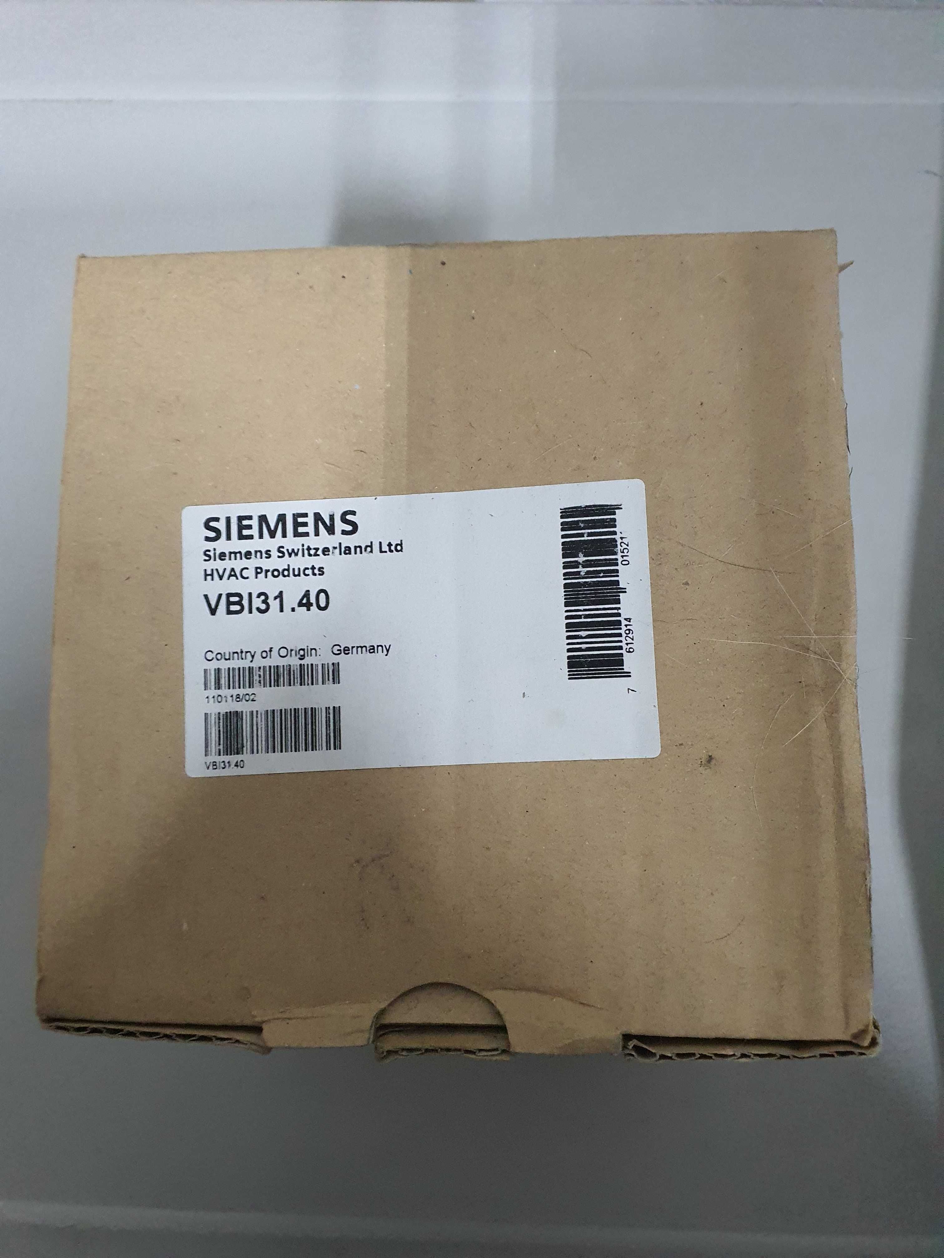 Actuator SQK 34.00 cu VALVA motorizata VBI 31.40 de la Siemens