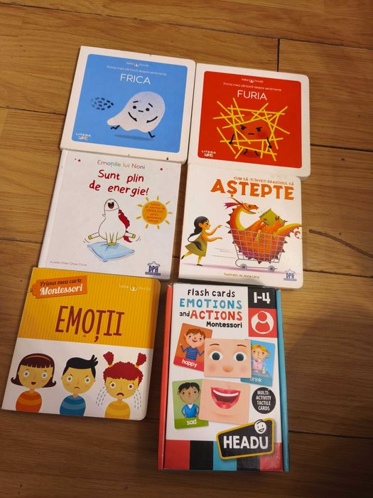 Cărți Montessori,emotii
