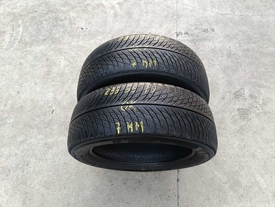 Doua anvelope iarna 235 55 19 michelin pilot alpin 5 profil de 7 mm