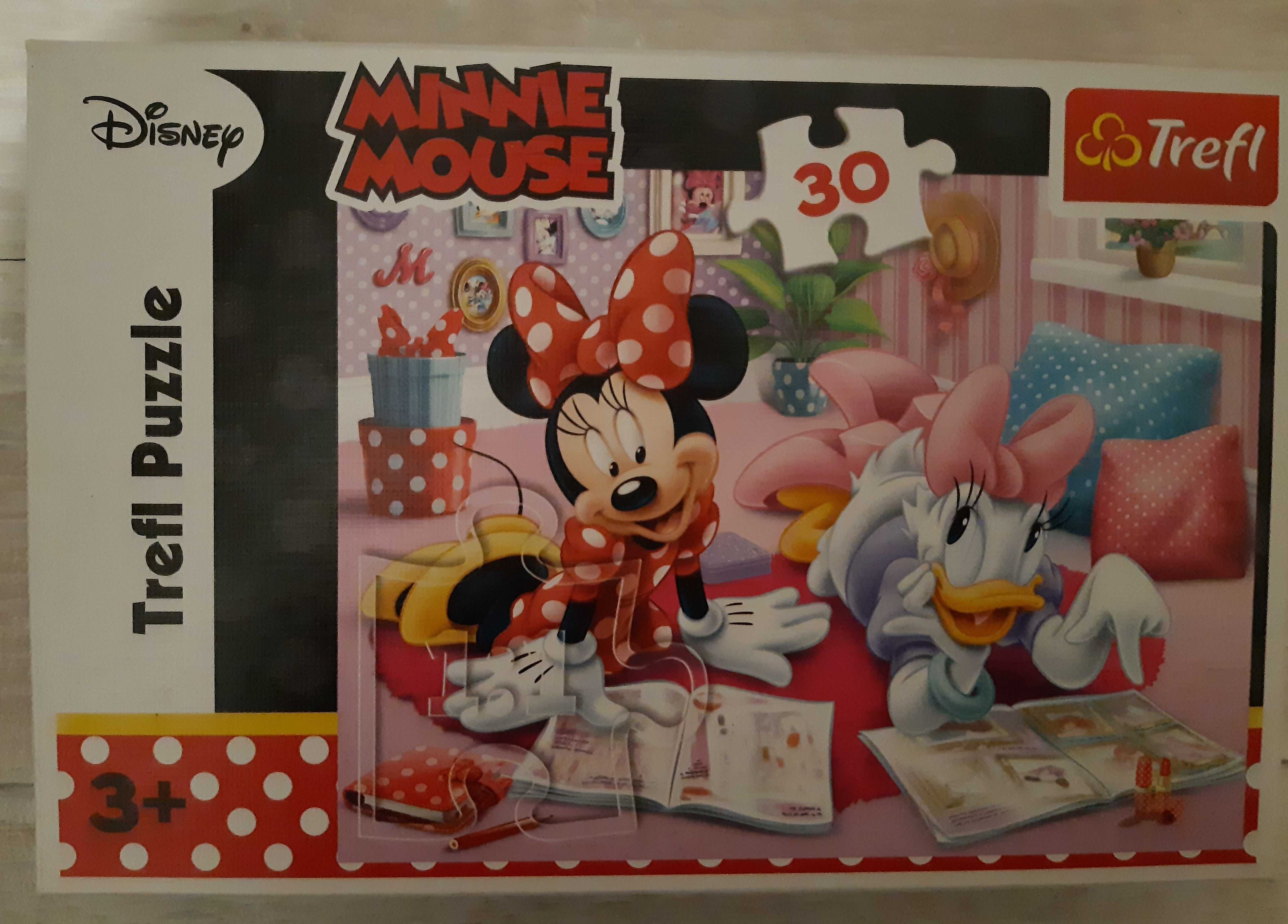 Set 3 Puzzles: Beauty and the Beast (Usborne), Minnie, My Little Pony