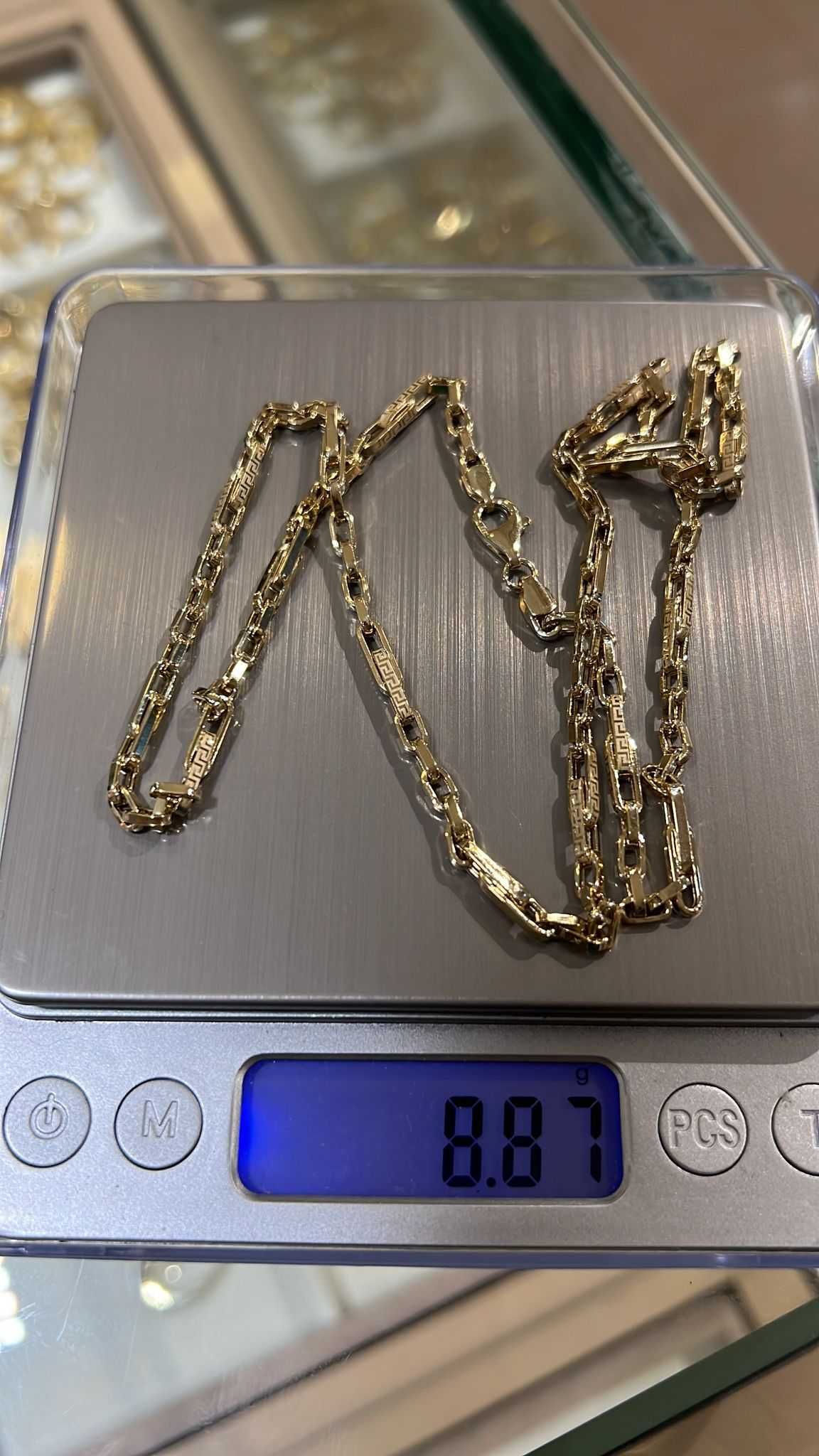 Vând doua modele de lanț de aur de 14 k, 55 cm lungime
