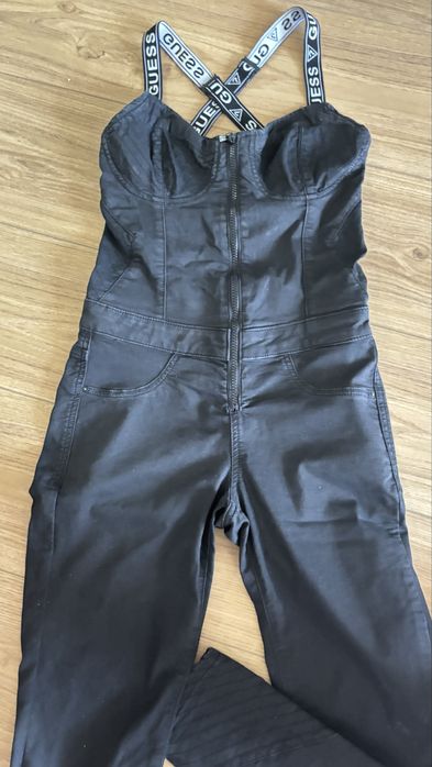 Черен гащеризон GUESS, XS-S размер
