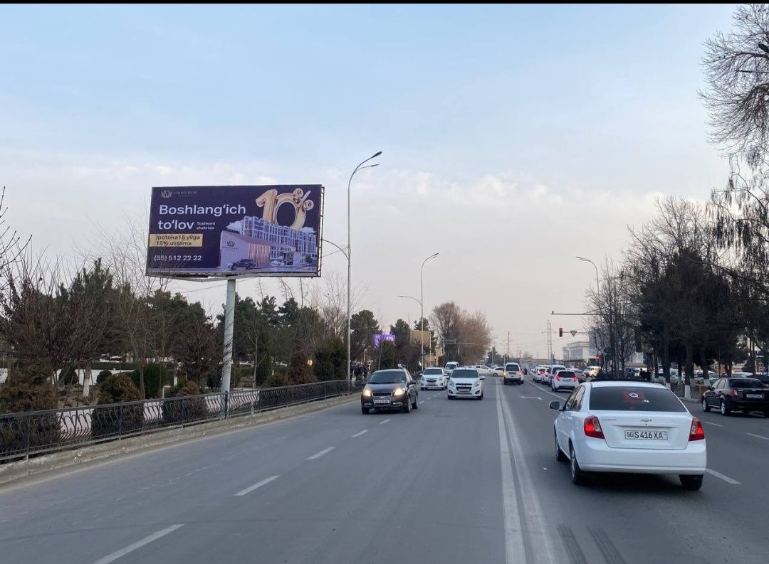 Led ekran va bilbordlarda reklama