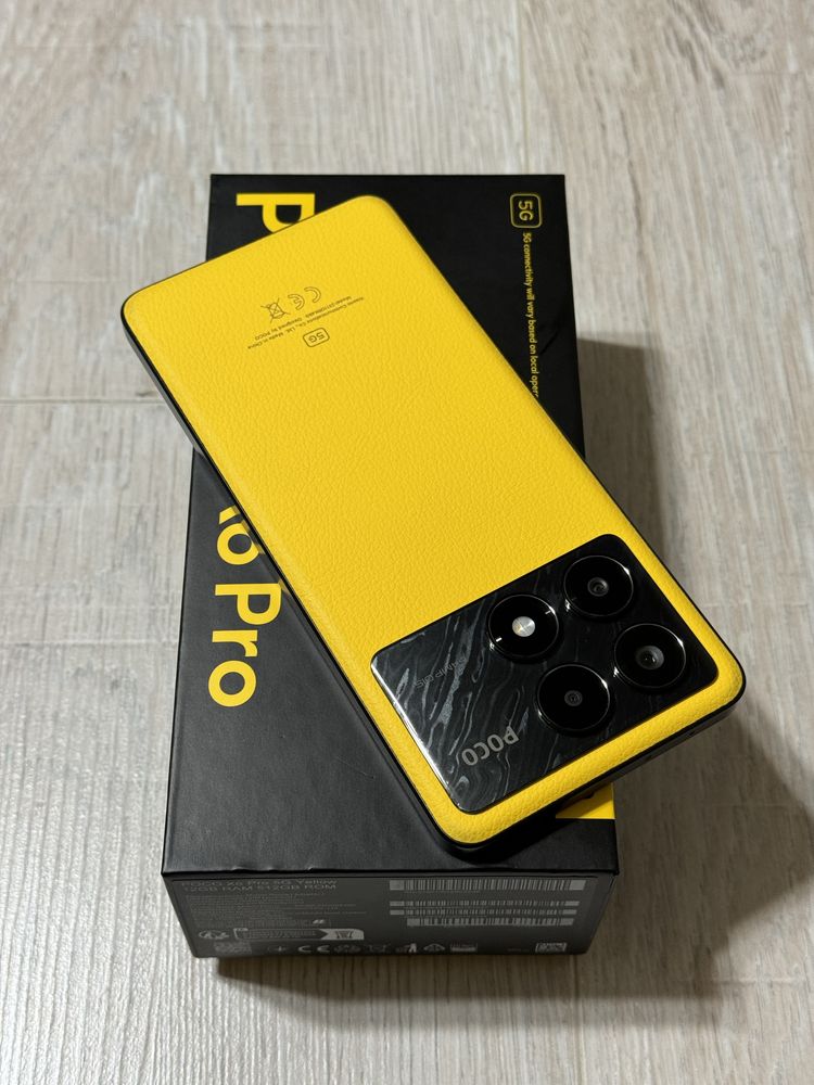 Poco X6 Pro 512 gb Ram 12+6 5G доставка есть