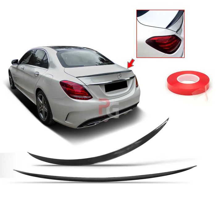 ПРОМОЦИЯ! Заден Спойлер ЛИП за Мерцедес 205 Ц/ MERCEDES W205 C 2015-19