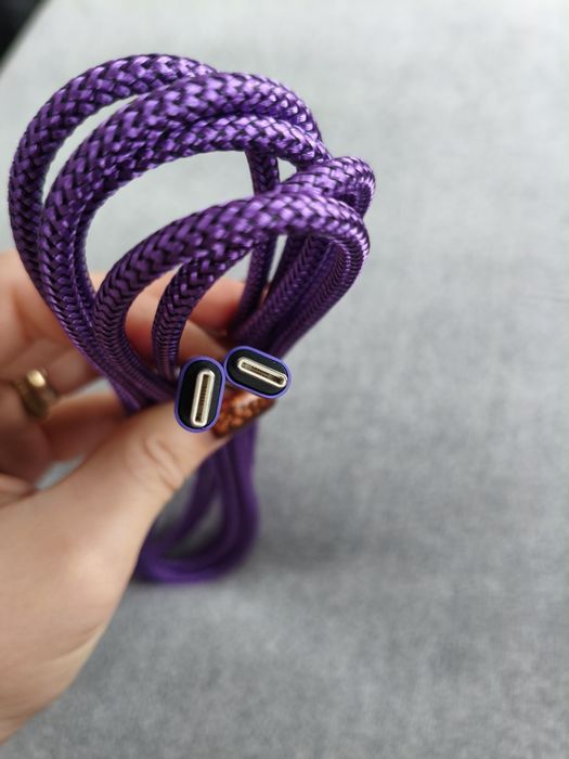 Set 2 cabluri textile USB 3m BASESAILOR pentru PS5, Switch și Xbox –