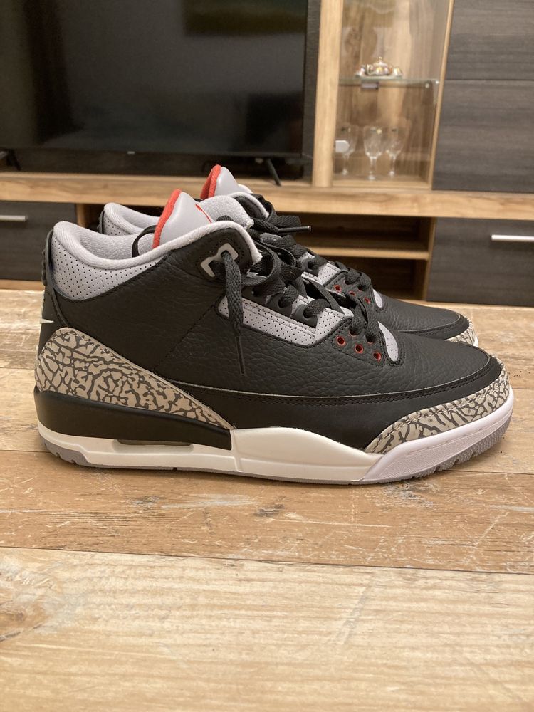 Vand Jordan 3 Black Cement