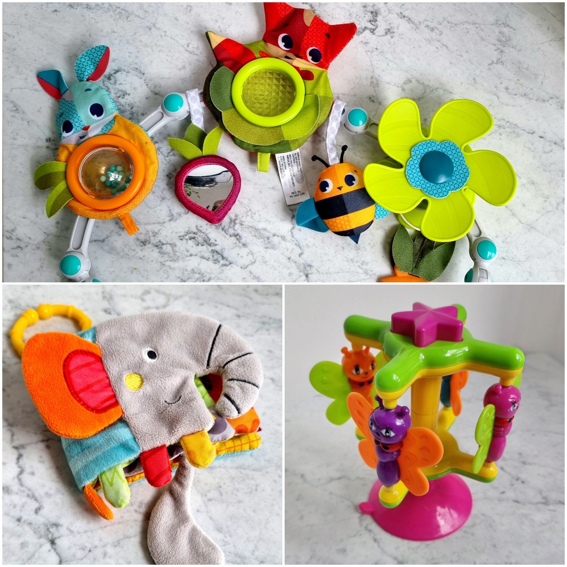 Дуга игровая Tiny love + 2 игрушки