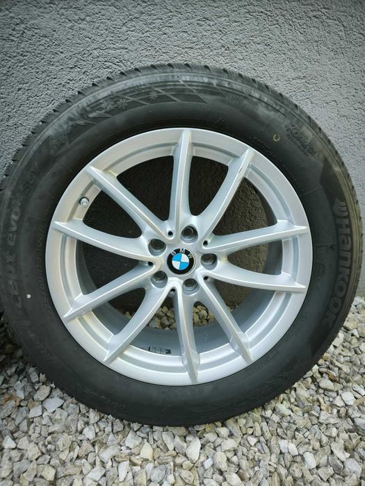 Set 4 Roti - Jante Originale BMW pe 18” +Anvelope iarnă Hankook Winter