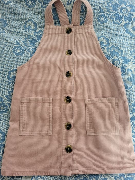 Вельветовый сарафан 8-10 лет