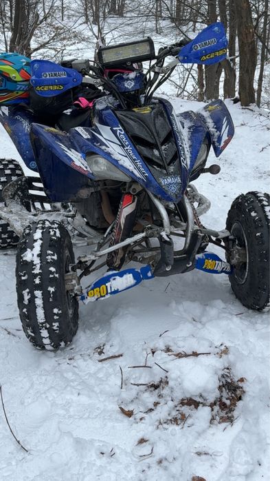 2 atv kymco kxr 250/yamaha raptor 350 cu acte( schimb doar cu atv 4x4)