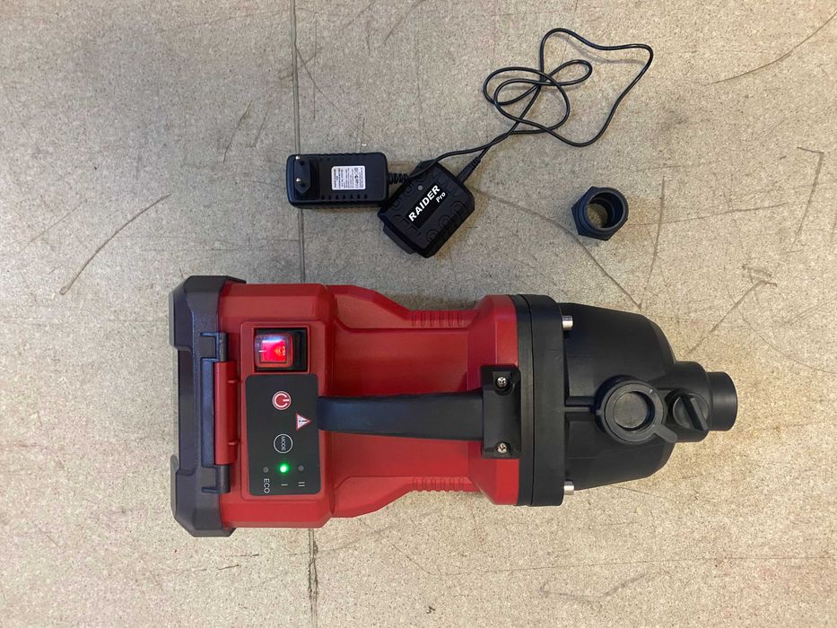 Шлайфмашина за стени и тавани 950W Ø180mm 2LED RD-DS09/ R20 Помпа 40V