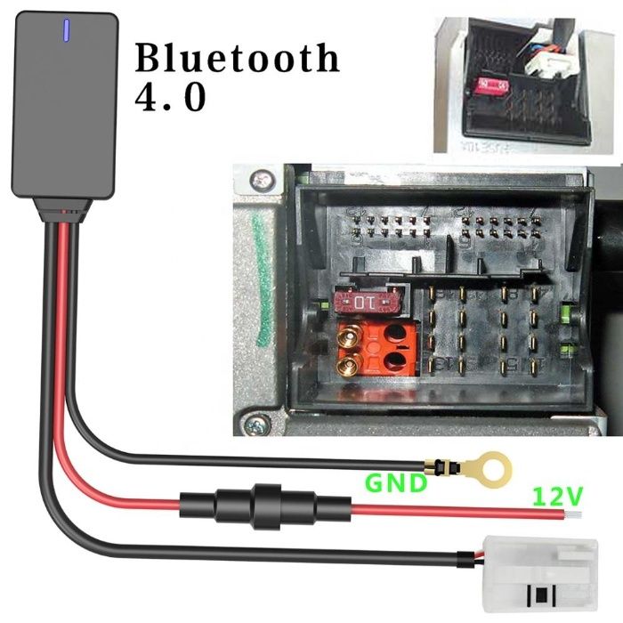 Adaptor Bluetooth pentru Volkswagen VW AUX RNS 510 RCD 200 210 310