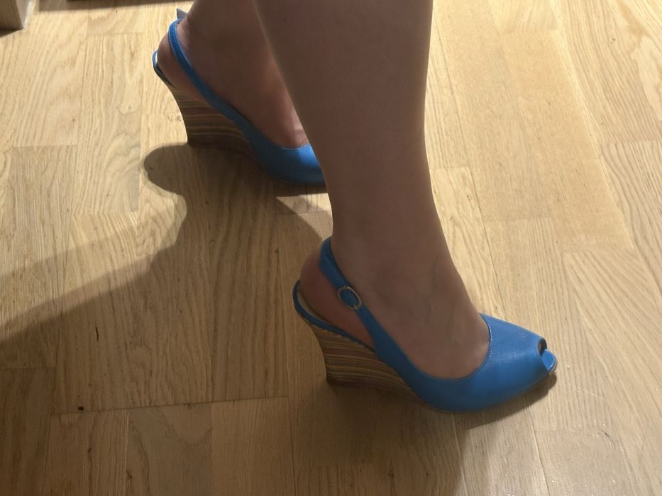 Platforme dama, piele naturala