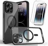 Iphone 11/12/13/PRO/MAX Husa Clear Camera Protect + Folie Sticla Glass