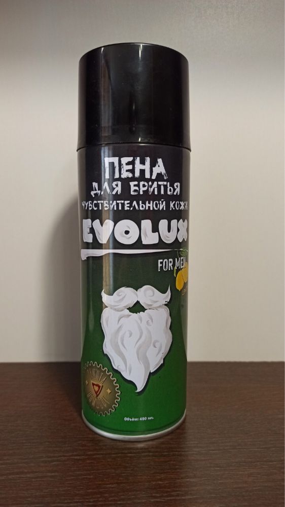 Пена для бритья Evolux mint 450 ml