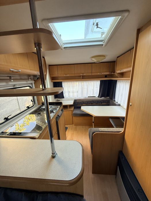 Rulota Beyerland Sprinter 440LB,an2002,4 pers,fransbed,baie,wc fix