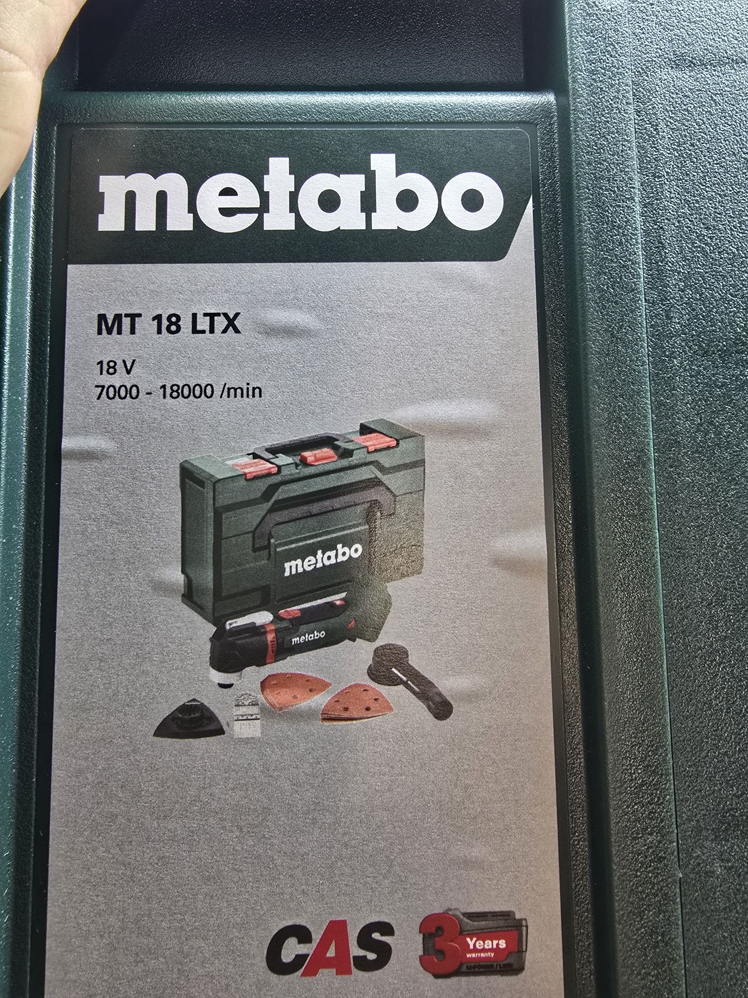 Акумулаторен мултифункционален инструмент Metabo MT 18 LTX