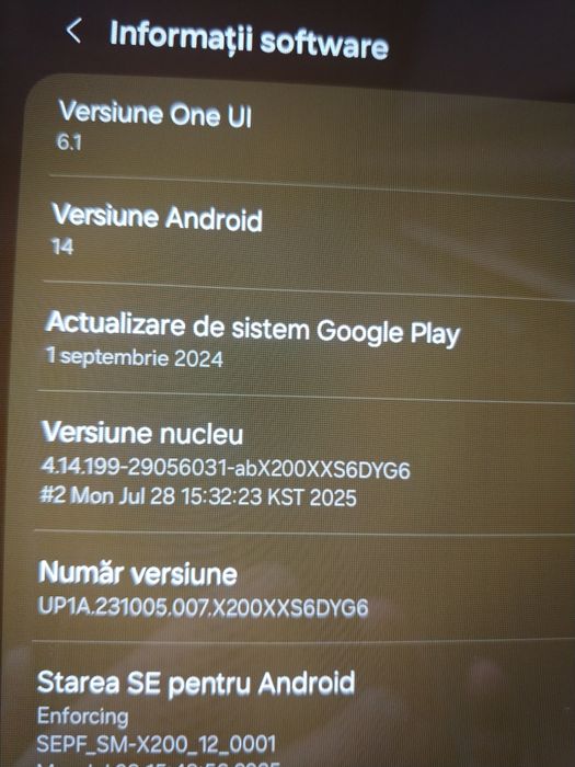 NOU Samsung Galaxy Tab A8 10.5 32GB 3GB Ram Android 14 Wi-Fi Gray