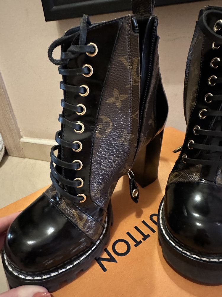 Louis Vuitton с кутия дамски обувки оригинални